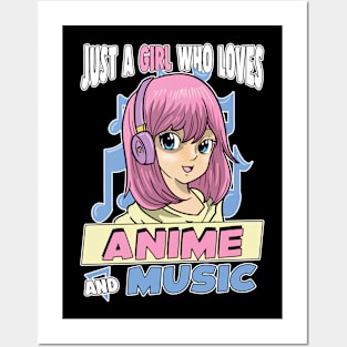 Anime And Music Manga Japan Kawaii Otaku Posters and Art